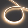 Лента герметичная WAVE-TOP-PU-A144-10x10mm 24V Warm3500 (5 W/m, IP68, 3m, wire x1) (Arlight, Вывод боковой, 3 года)