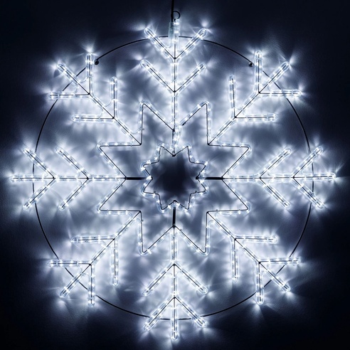 Фигура ARD-SNOWFLAKE-M8-950x950-540LED White (230V, 33W) (Ardecoled, IP65)