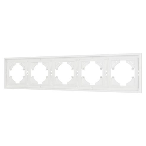 Рамка пластиковая FRM-TENDO-SFPL-5-WH (Arlight, -)