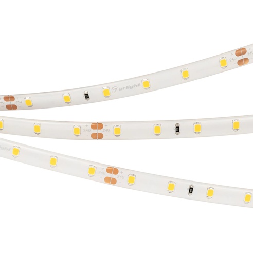 Лента светодиодная герметичная RTW-SE-A60-8mm 24V Cool 10K (4.8 W/m, IP65, 2835, 5m) (Arlight, -)