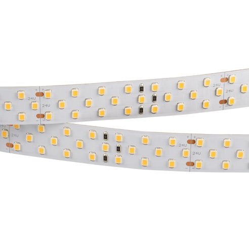 Лента светодиодная RT 2-5000 24V Cool 8K 3x2 (2835, 1260 LED, LUX) (Arlight, 27 Вт/м, IP20)