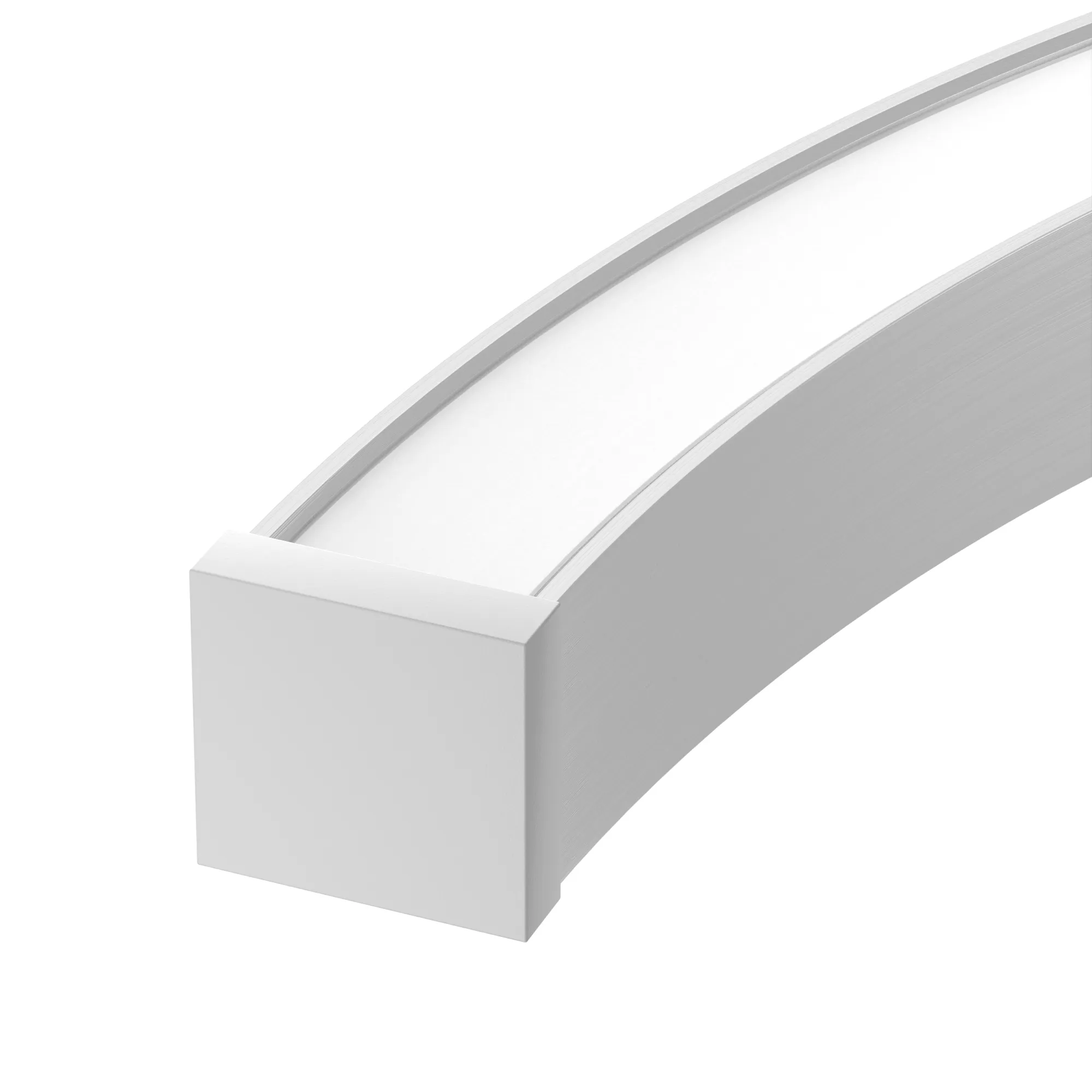 Профиль LINE-3535-BENT-SIDE-2000 ANOD (Arlight, Алюминий)