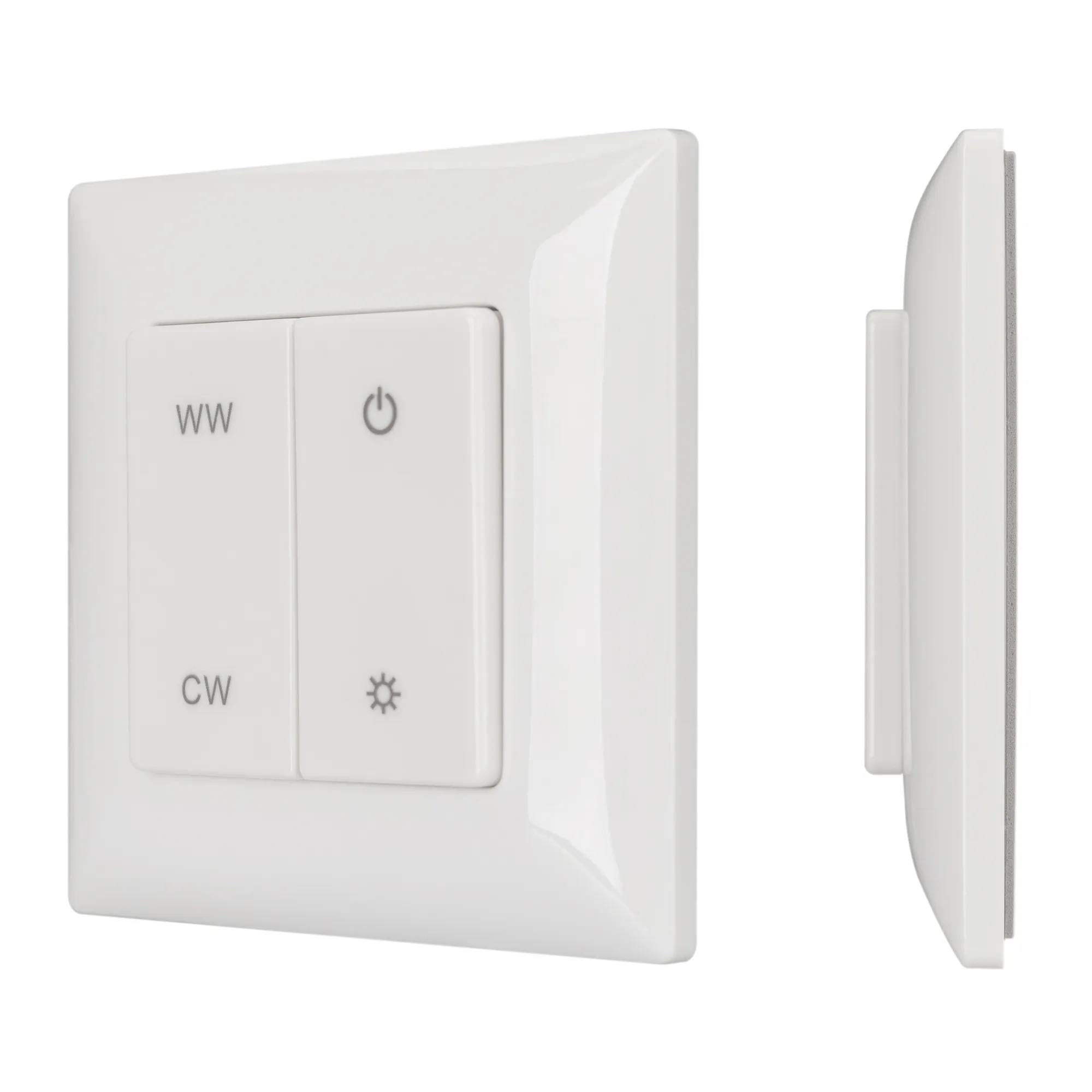 Панель SMART-P48-MIX-P-SUF (3V, 1 зона, Knob, 2.4G) (Arlight, Пластик) - изображение товара