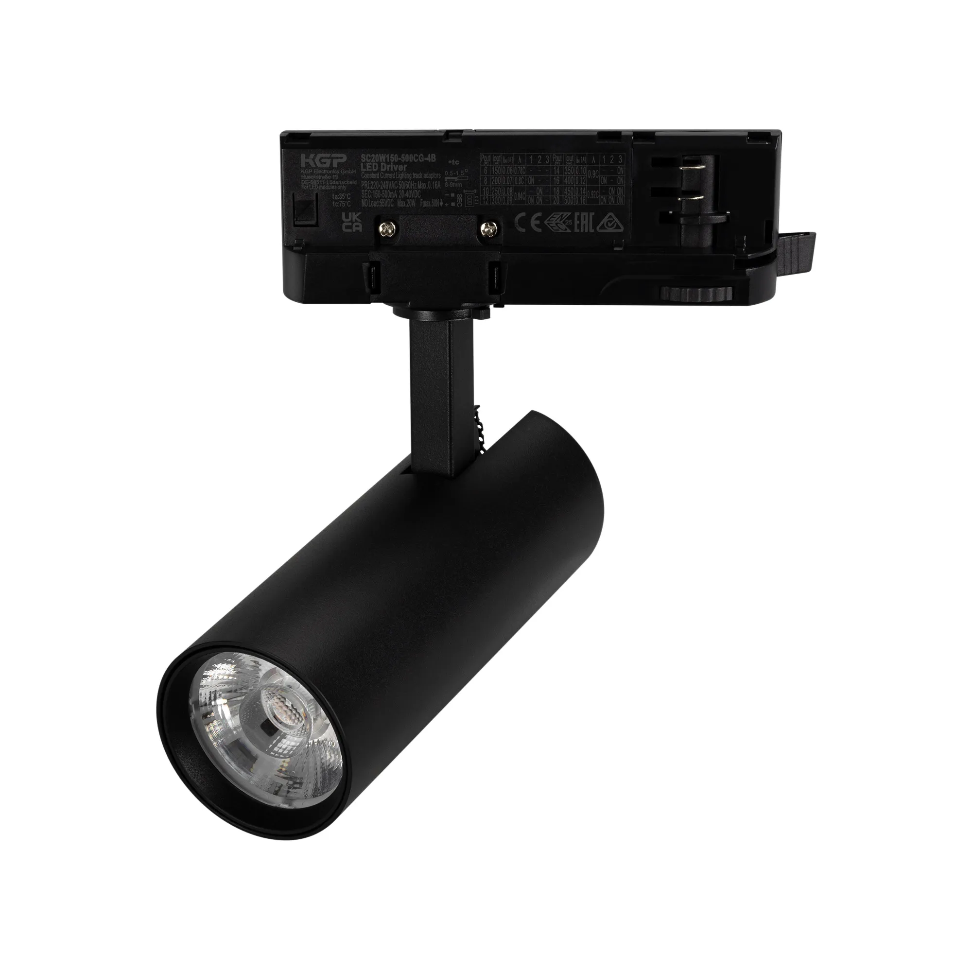 Светильник LGD-GERA-4TR-R55-10W Warm3000 (BK, 15 deg, 230V) (Arlight, IP20 Металл, 5 лет)